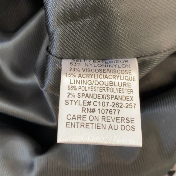 Alice + Olivia Cropped Boucle Jacket Black & White Size S - Picture 11 of 12